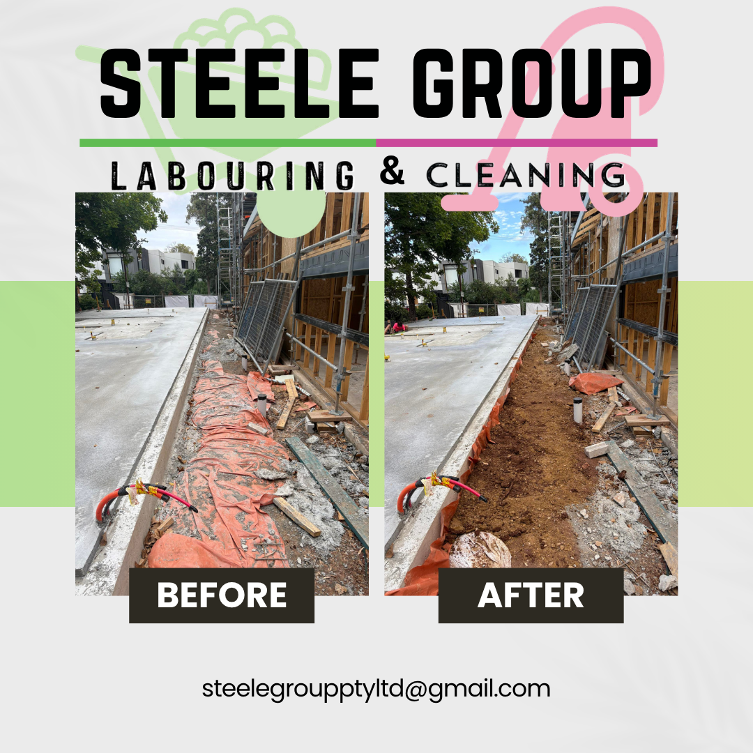 Construction Preparation before and after