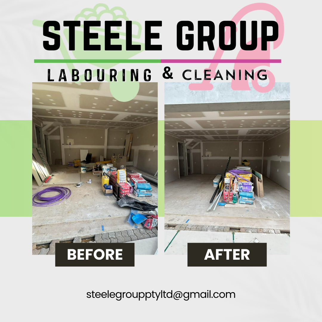 Garage Site Reset before and after