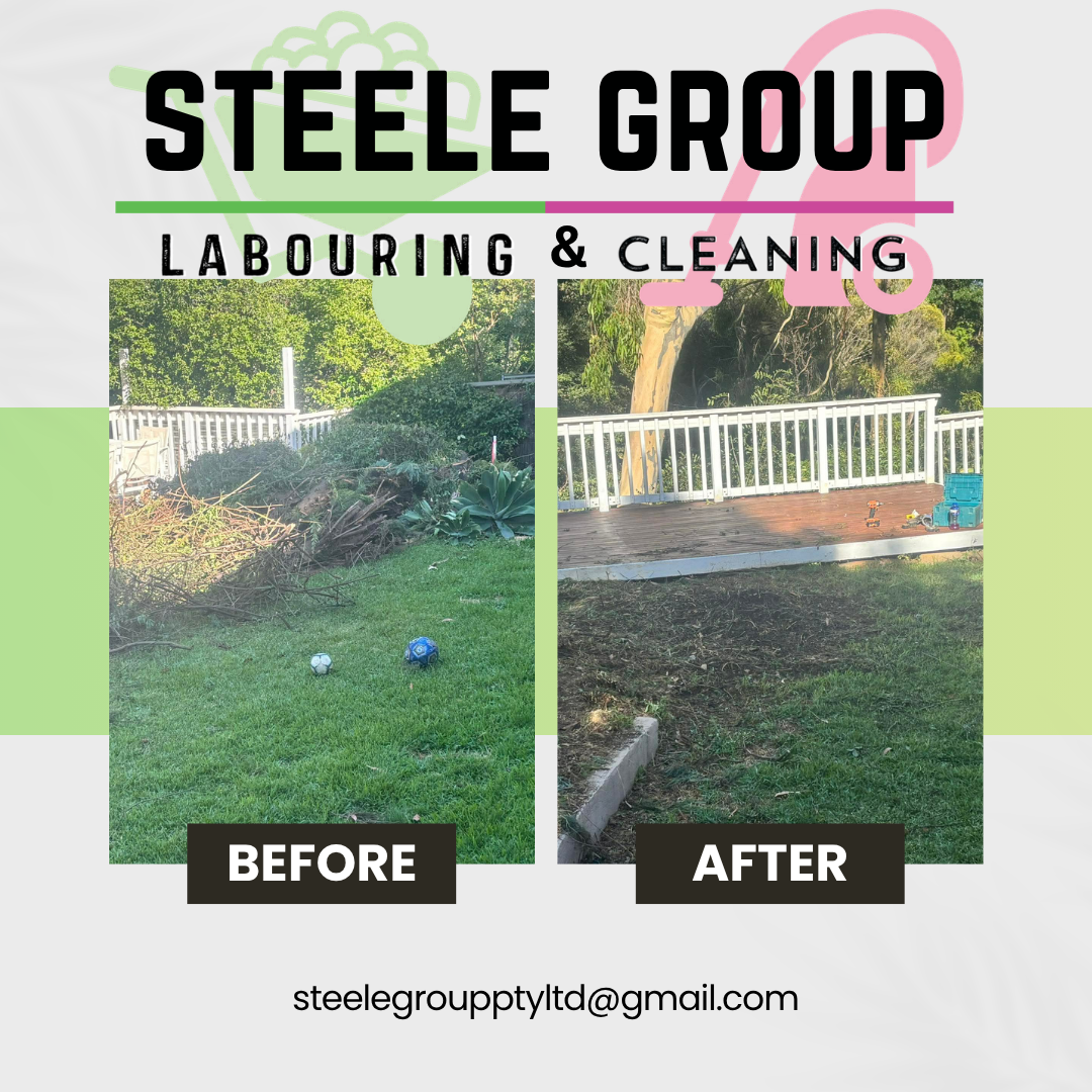 Vegetation Clearing before and after
